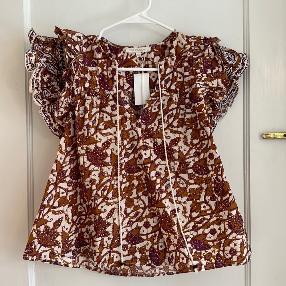 Love the Label size XS top